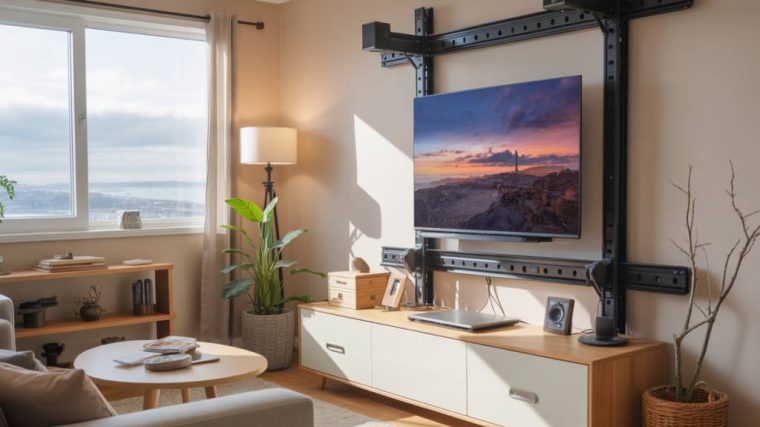 Bricoler un support mural motorisé pour téléviseur connecté